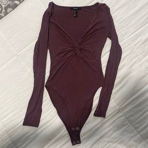 Long sleeve bodysuit. Size: S